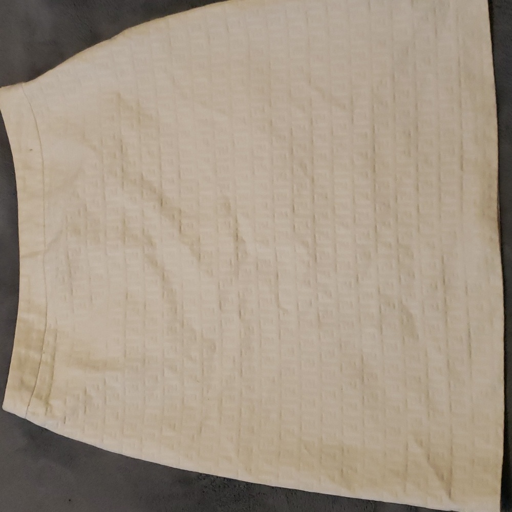 Fendi Logo Skirt